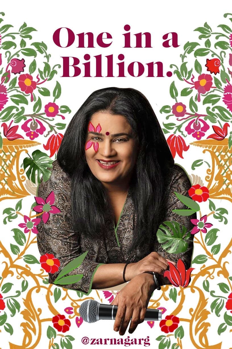 Zarna Garg: One in a Billion Hindi Dubbed Movie Poster (2023)