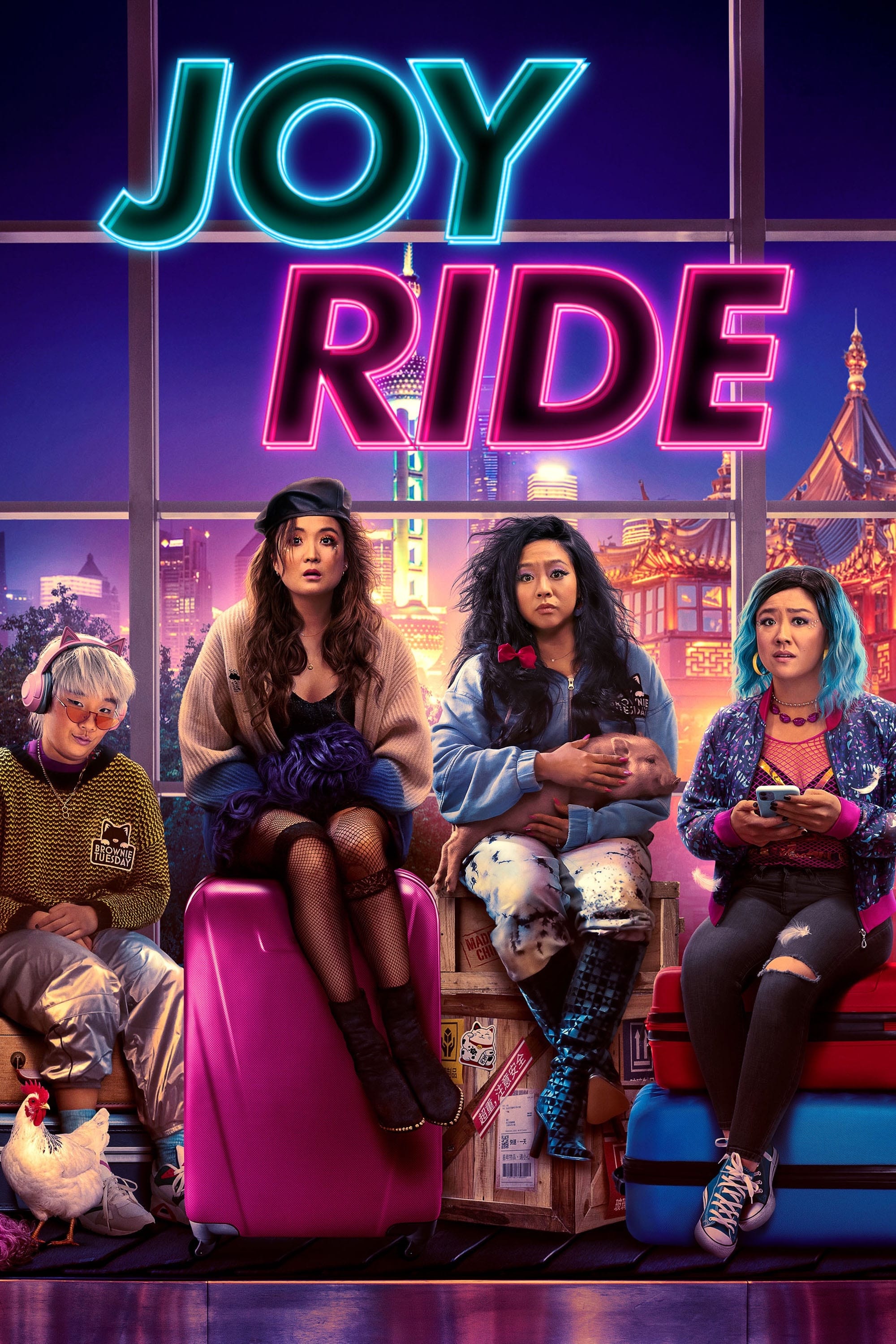 Joy Ride Hindi Dubbed Movie Poster (2023)
