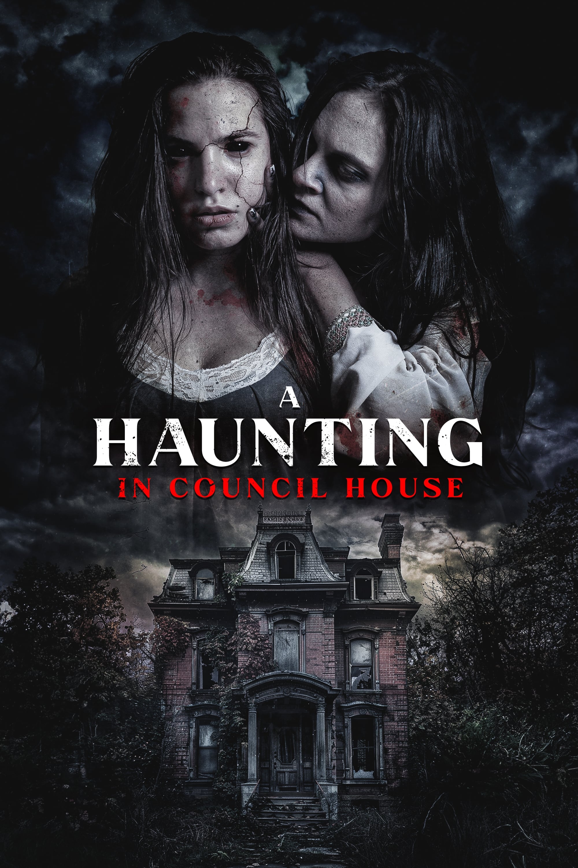 A Haunting in Council House Hindi Dubbed Movie Poster (2024)