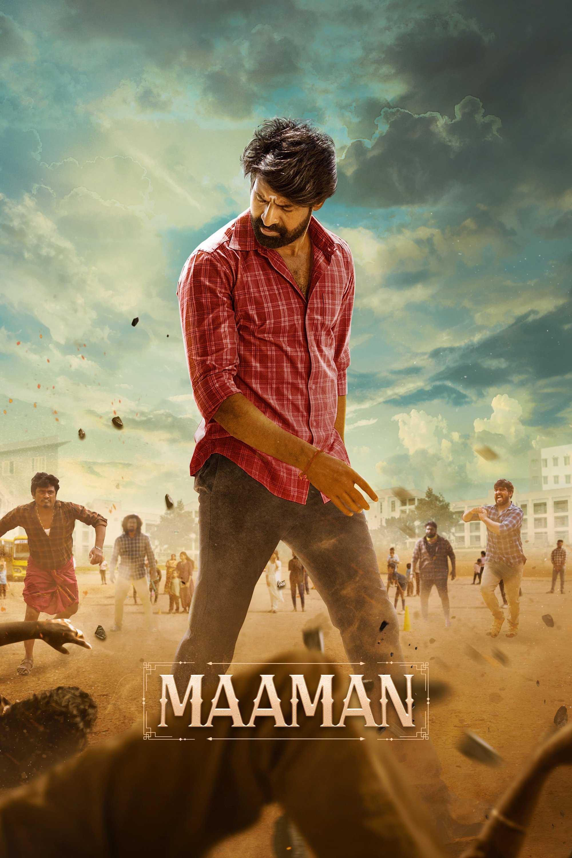 Maaman Hindi Dubbed Movie Poster (2025)